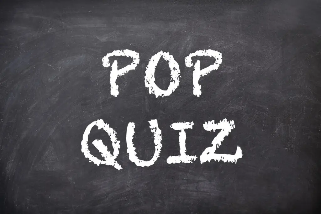Pop Quiz Graphic