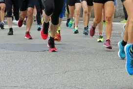 Runners with Healthy Feet