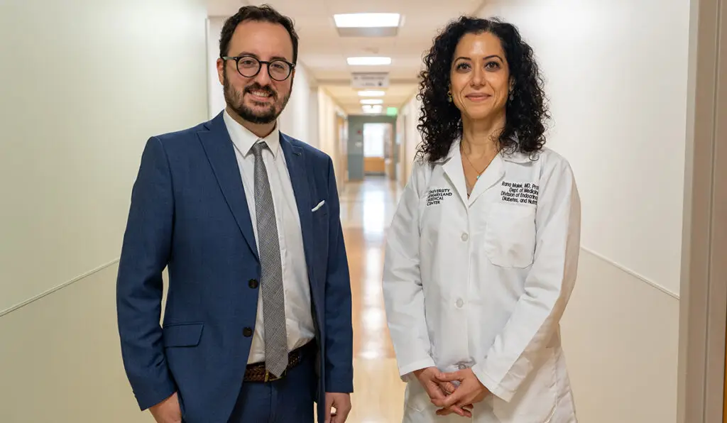 Dr. Malek and Colleague